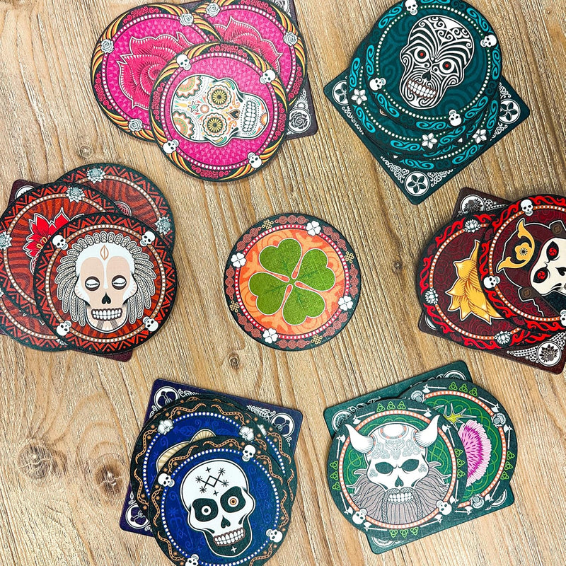 Skull: Place, Bid, Bluff Card Game