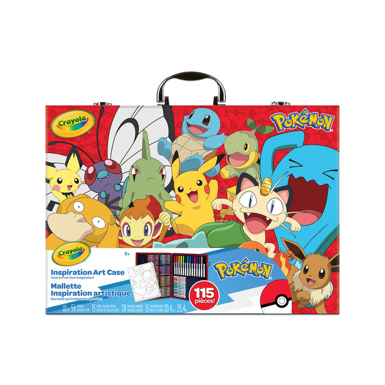 Crayola Pokemon Inspiration Art Case