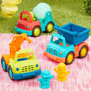 B. Toys Happy Cruisers Construction Truck Set