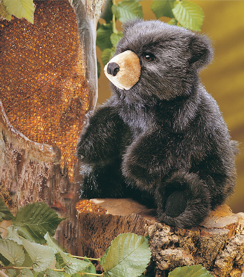 Folkmanis Baby Black Bear Puppet