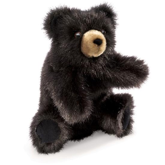 Folkmanis Baby Black Bear Puppet