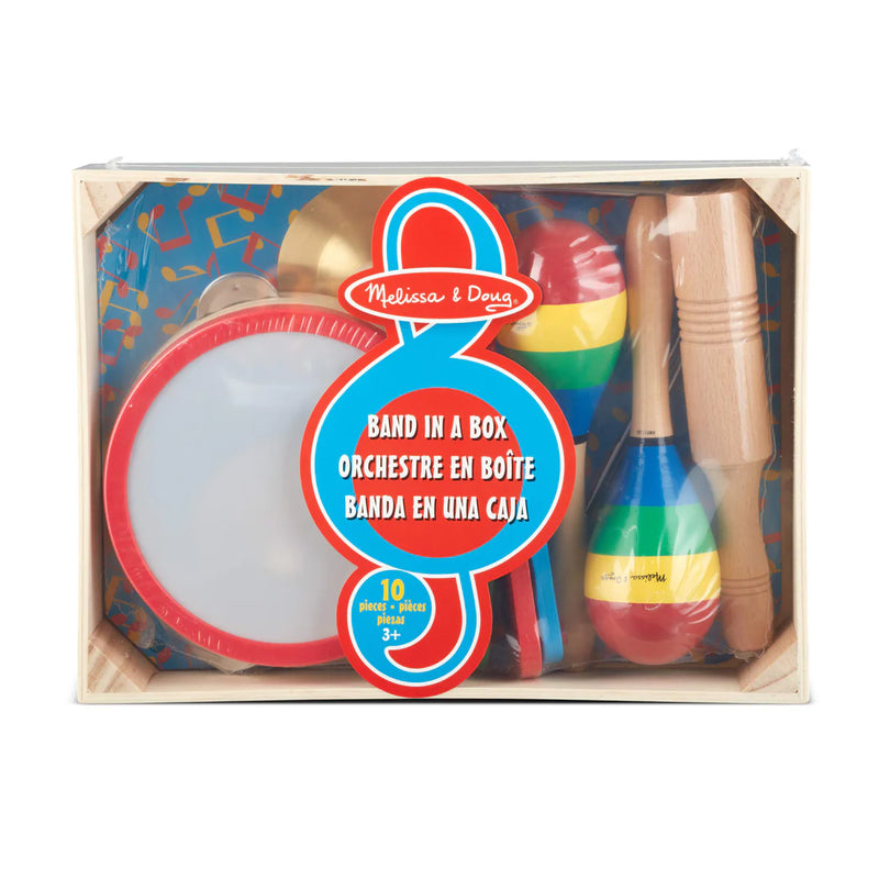 Melissa & Doug Band In A Box 10 Pieces