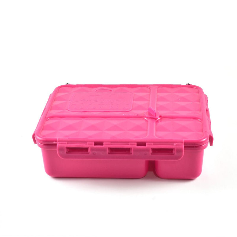 Go Green Lunchbox Medium Size, 4 Compartments, Pink