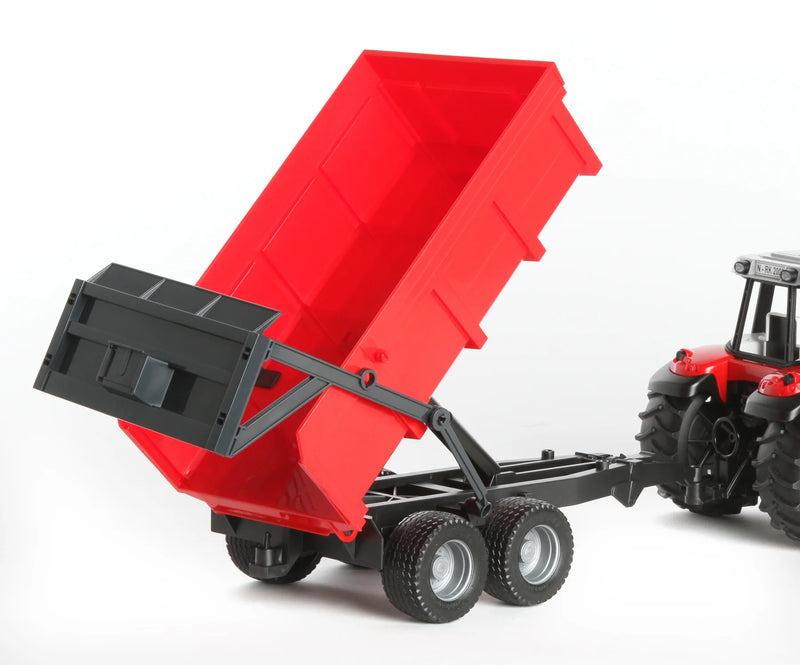 Bruder Massey Ferguson 7480 With Tipping Trailer