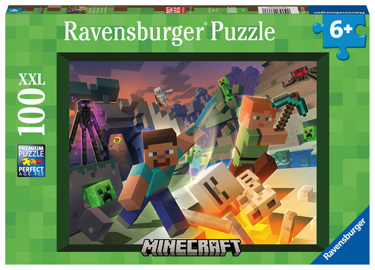 Ravensburger 100 Piece Monster Minecraft