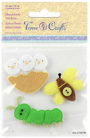 Time 4 Crafts Handmade Felt Stickers