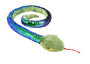Adventure Planet Sequined Coloured Plush Snakes 67"