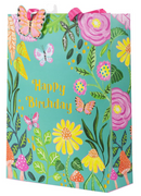 Gift Bag Garden Happy Birthday