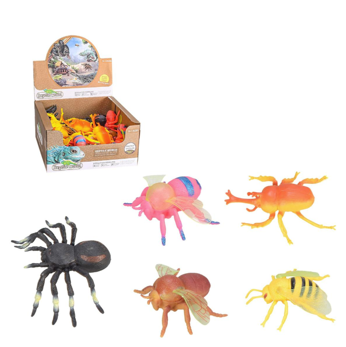 Jumbo Plastic Insects And Spiders
