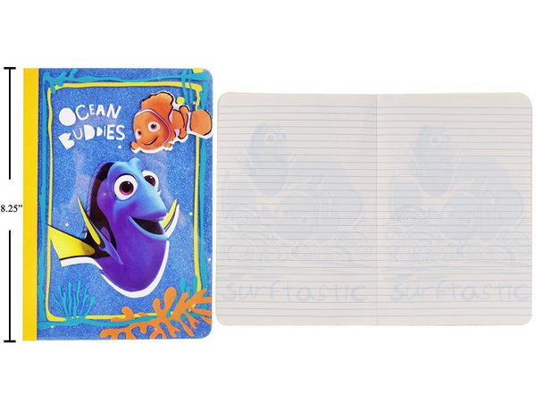 Finding Dory Clear Cover Glitter Journal