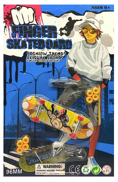 Finger Skateboard With Tools And Wheels 96mm