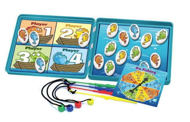 PlayMonster Magnetic Tin Go Fishing