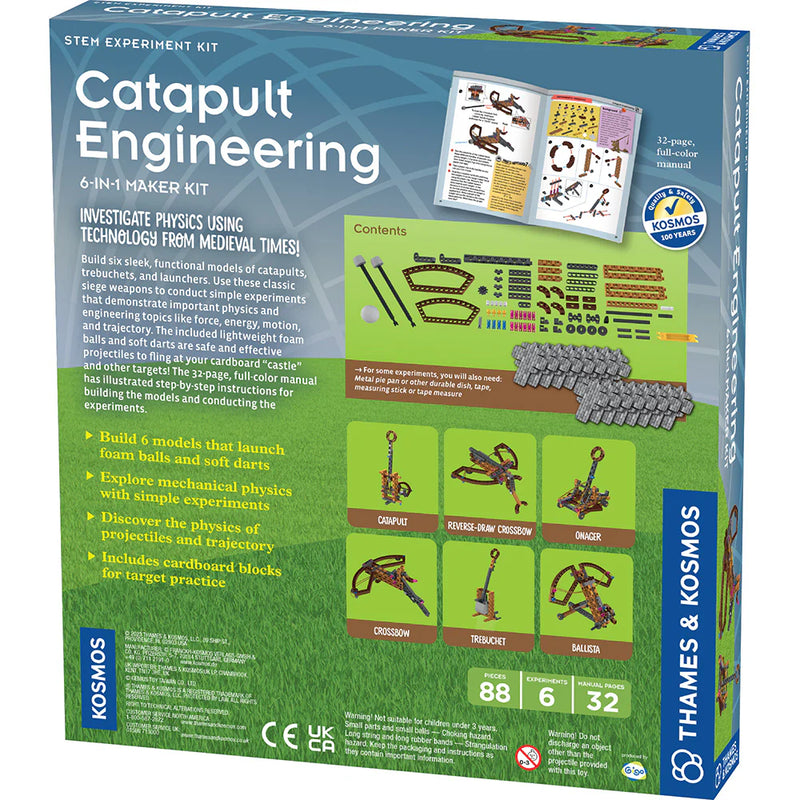 Thames & Kosmos Catapult Engineering 6 in 1 Maker Kit