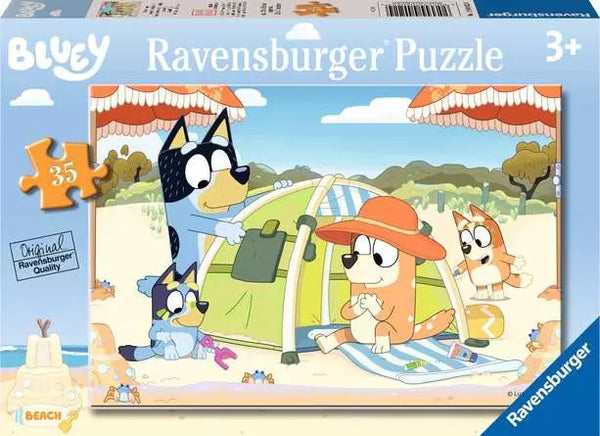 Ravensburger Bluey 35 Piece Puzzle Beach Day!