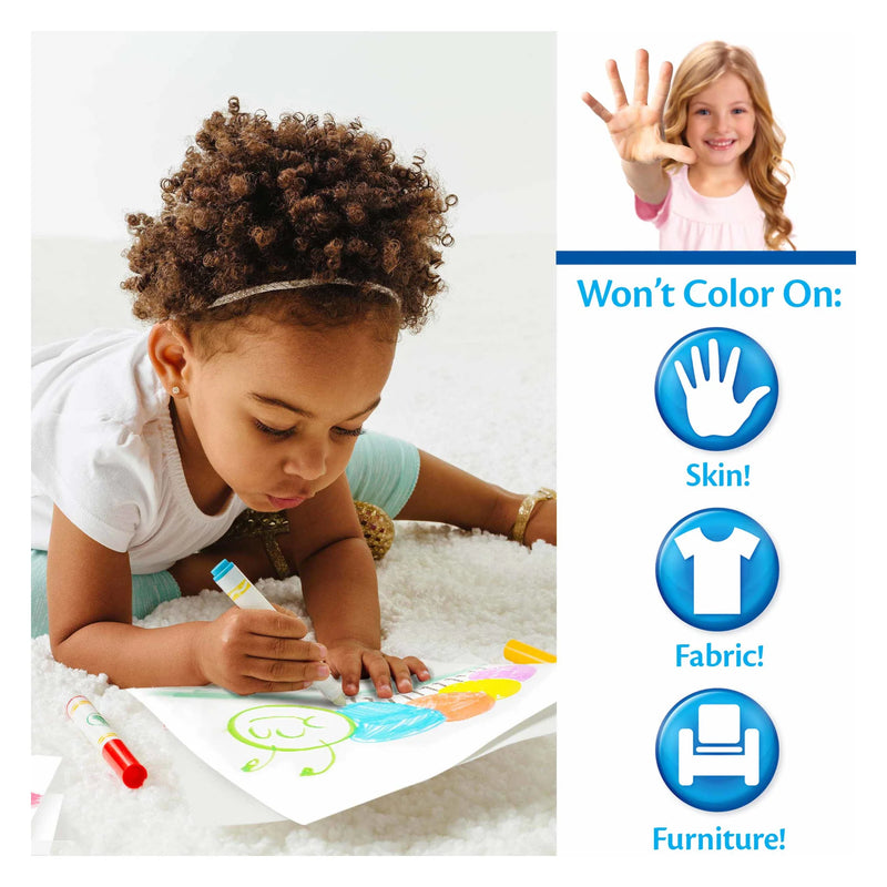 Crayola Color Wonder Mess-Free Glitter Paper & Markers Kit, Disney Frozen