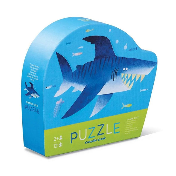 Crocodile Creek 12 Piece Puzzle Shark City