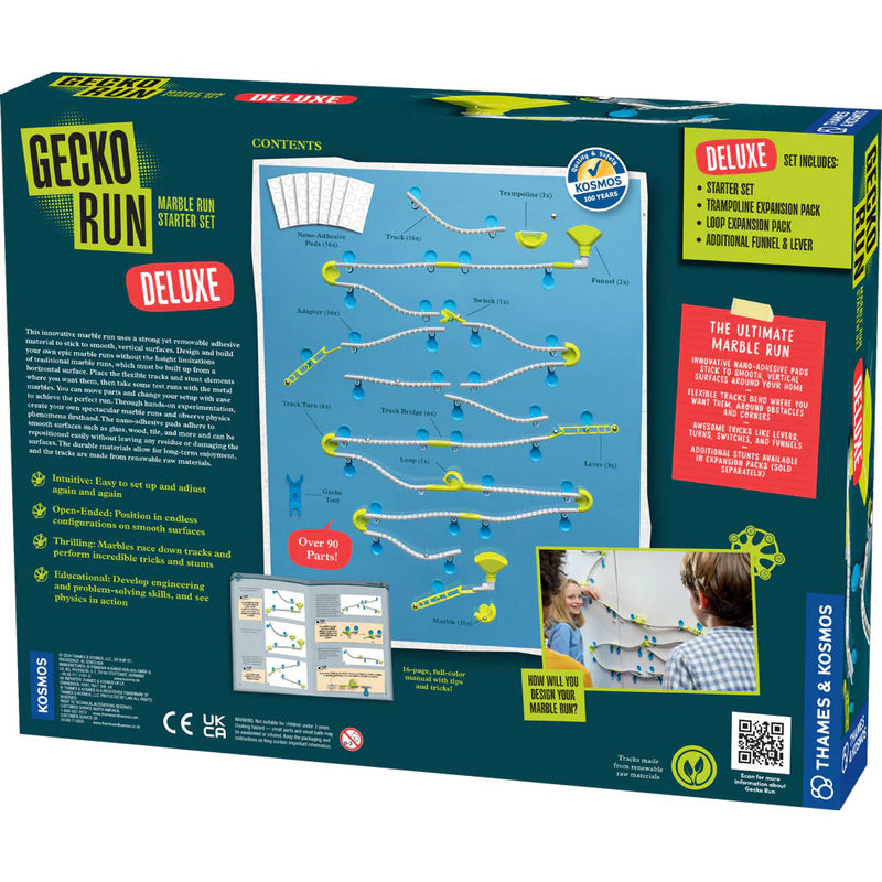 Thames & Kosmos Gecko Run Marble Run Deluxe Set