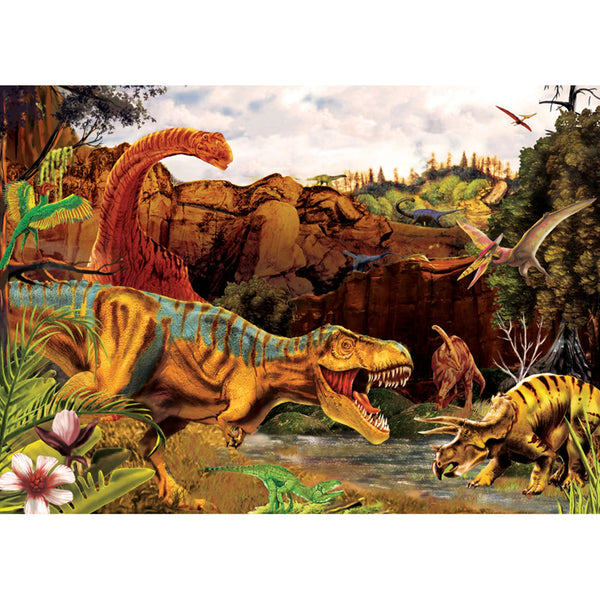 Cobble Hill 35 Piece Tray Puzzle Dino Story