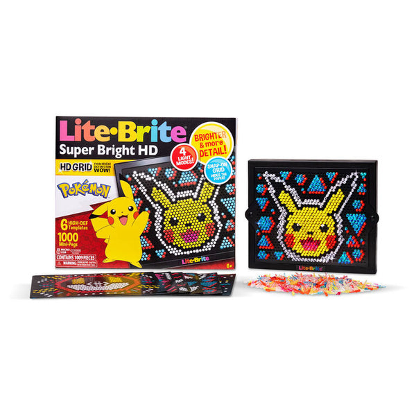 Hasbro Pokemon Super Bright HD Lite Brite