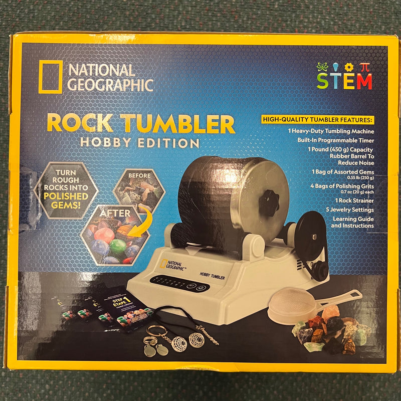 National Geographic Rock Tumbler Hobby Edition