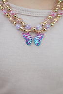 Great Pretenders Butterfly Wishes BFF Necklaces