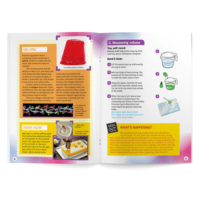 Thames & Kosmos Gross Gummy Candy Lab Worms And Spiders STEM Experiment Kit