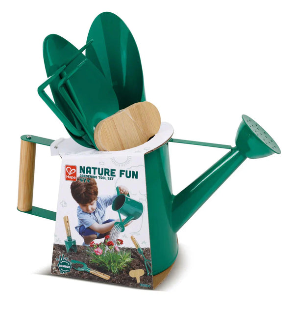 Hape Nature Fun Metal Gardening Tool Set