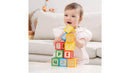 Hape Grip-n-Stack Silicone And Wood Blocks