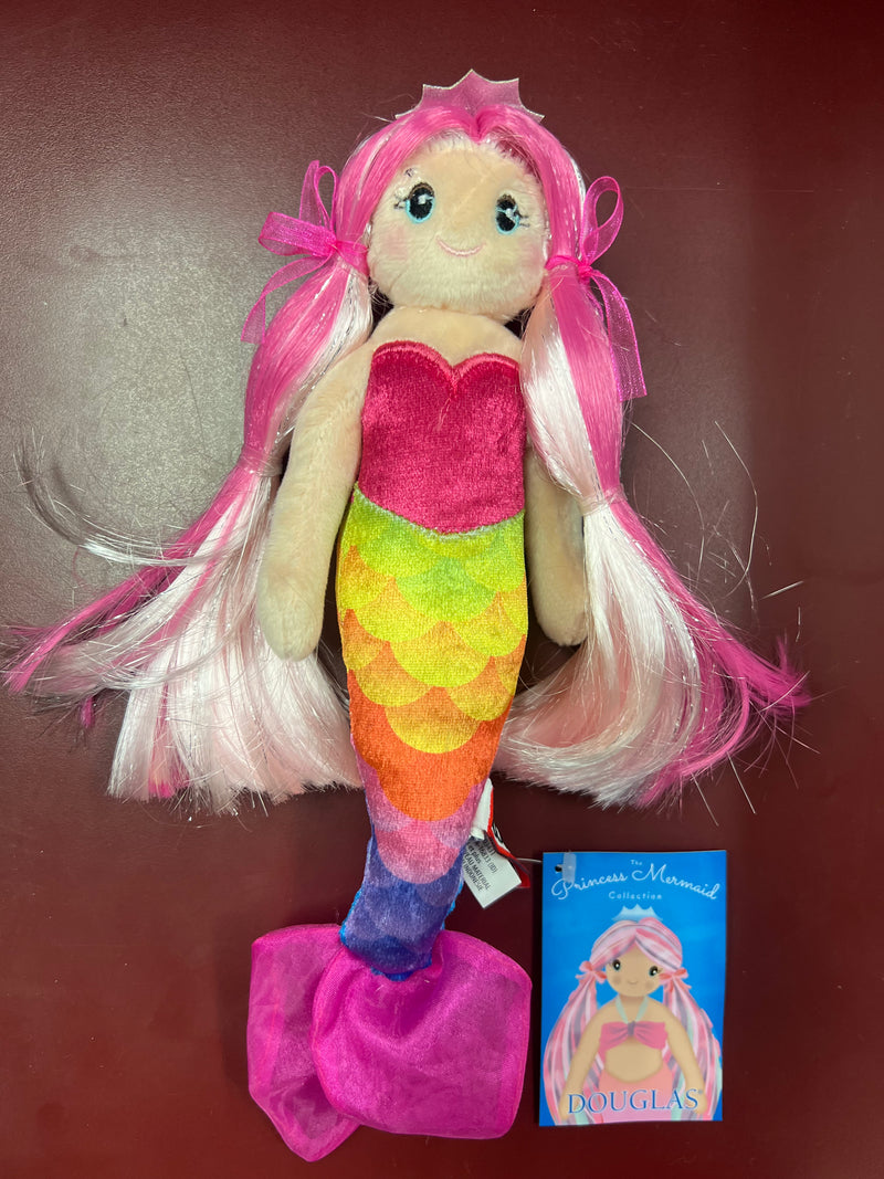 Douglas Assorted Rainbow Mermaid