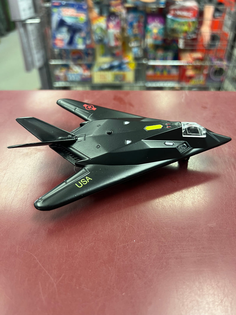 Die Cast Pull Back Fighter Jet With Light And Sound