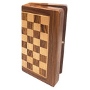 Mind Matters Wooden Foldable Chess Set With Wooden Magnetic Pieces