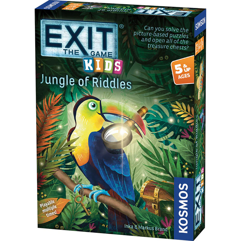 Thames & Kosmos Exit The Game Kids Jungle Of Riddles