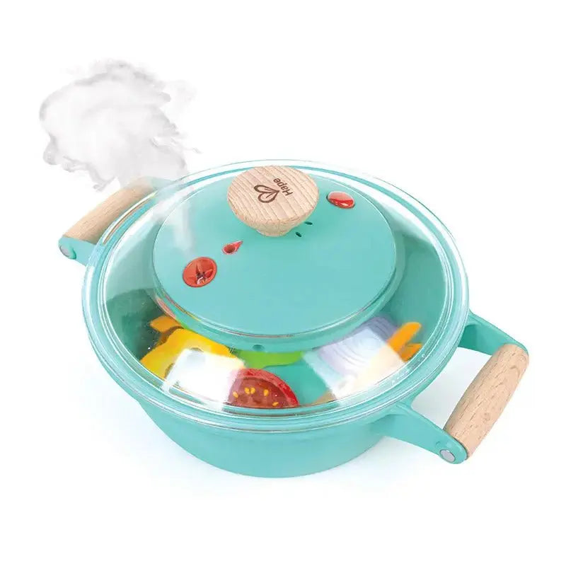 Hape Little Chef Cooking And Steam Playset