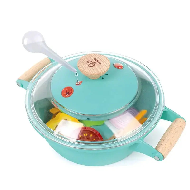 Hape Little Chef Cooking And Steam Playset