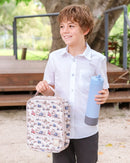 MontiiCo Large Insulated Lunch Bag And Ice Pack Construction