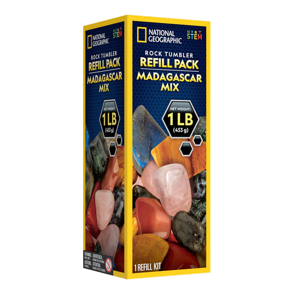 National Geographic Rock Tumbler Refill Madagascar Mix