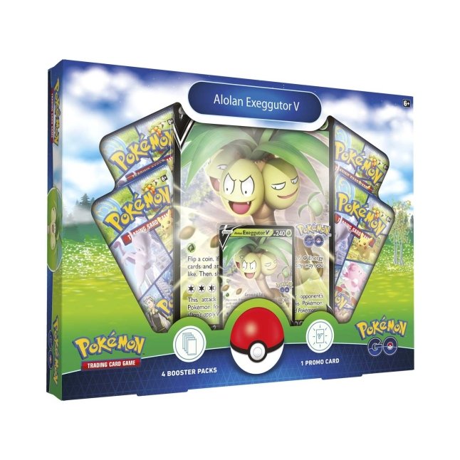 Pokemon Card Game Alolan Exeggutor V Box