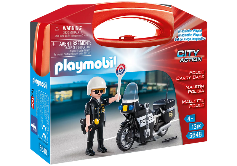 Playmobil Police Carry Case