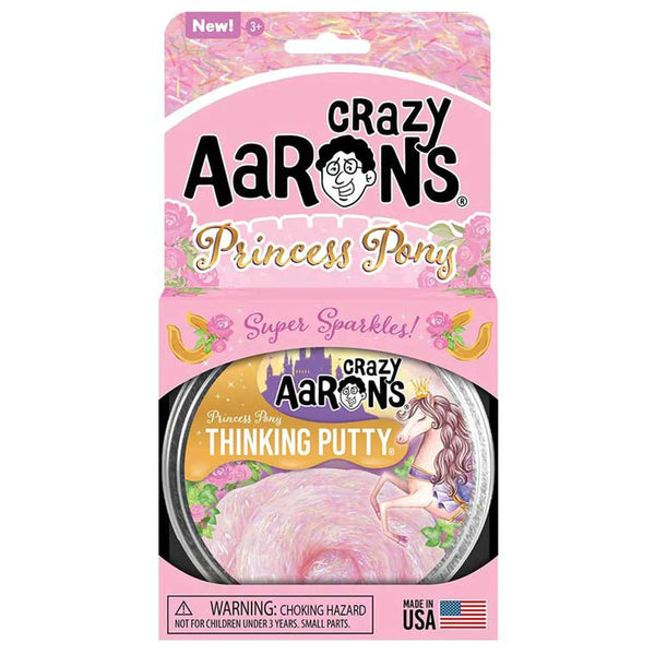 Crazy Aarons Thinking Putty Super Sparkles Princess Pony