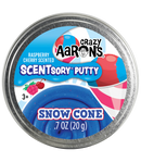 Crazy Aarons Scentsory Putty Snow Cone Raspberry And Cherry Scented