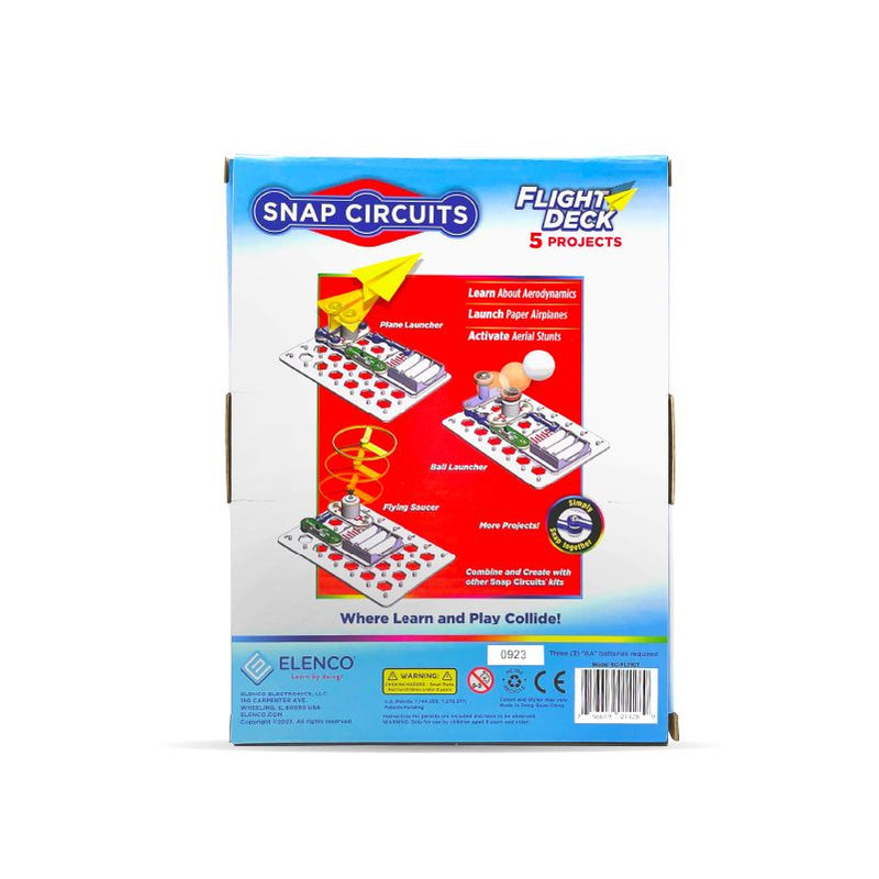 Elenco Snap Circuits Flight Deck, Launch Paper Airplanes