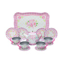 Fancy Tea 15 Piece Tin Tea Set