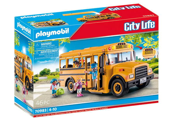 Playmobil School Bus #70983