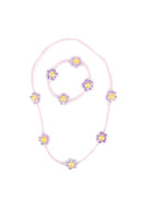Great Pretenders Crazy Daisies Necklace and Bracelet Set