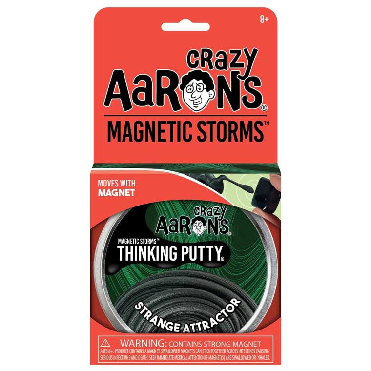 Crazy Aarons Thinking Putty Magnetic Storm Strange Attractor