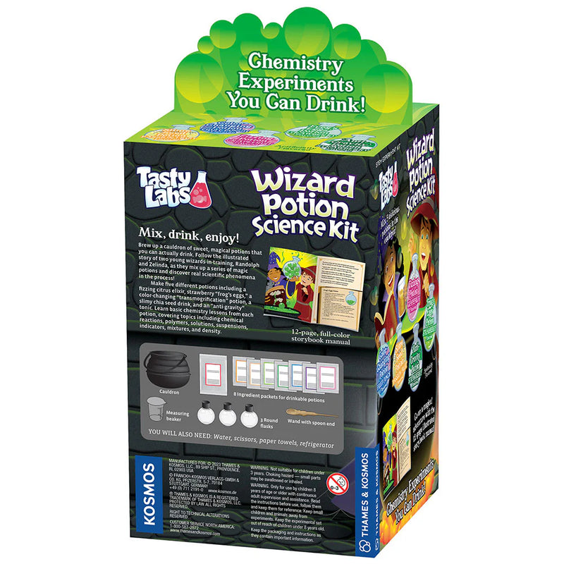 Thames & Kosmos STEM Experiment Kit Tasty Labs Wizard Potion Science Kit