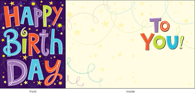 Birthday & Baby & Celebration Cards Assorted