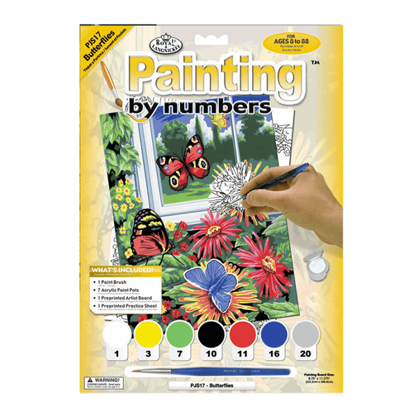 Royal & Langnickel Paint By Numbers Butterflies