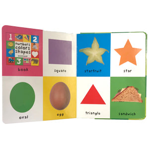 Soft To Touch First Numbers, Colors And Shapes Padded Board Book