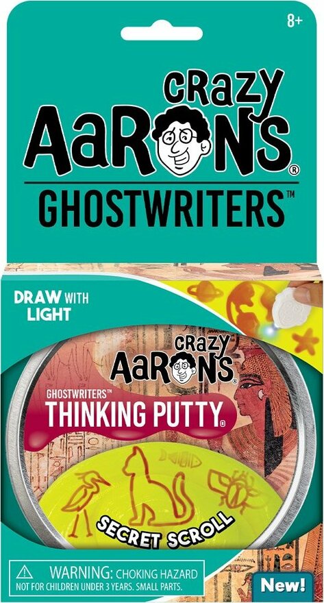 Crazy Aarons Thinking Putty Ghostwriters Secret Scroll